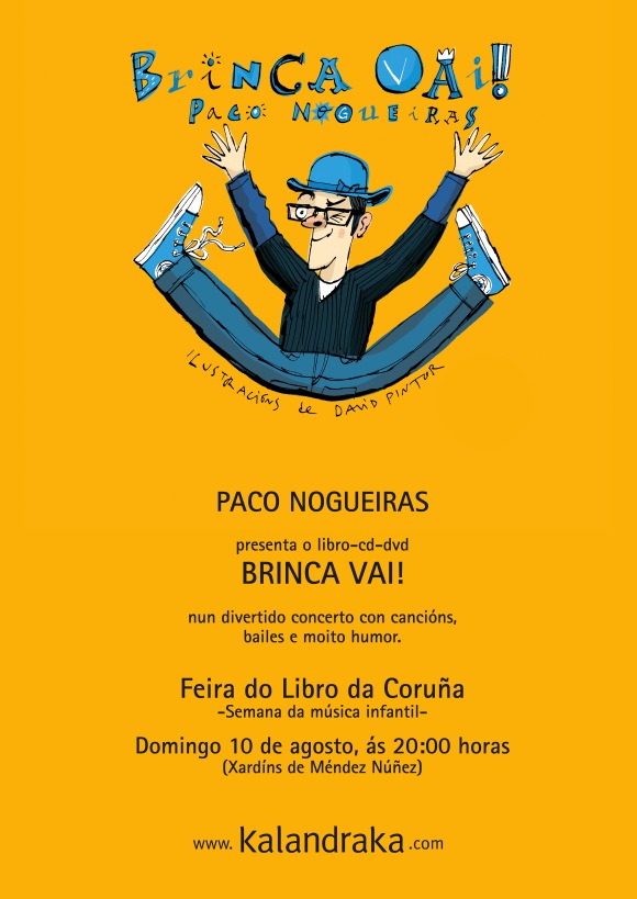 "Brinca Vai!" na Feira do Libro da Coruña.
